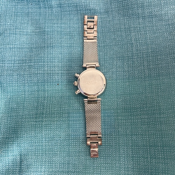 Akribos XXIV AK682SS Quartz Multifunction Crystal Stainless Steel Women's/Men's - Picture 3 of 6